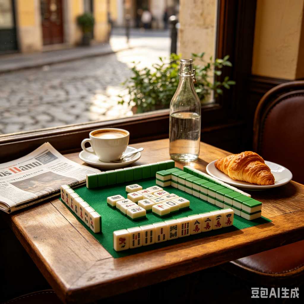 smooth print surface mahjong tiles