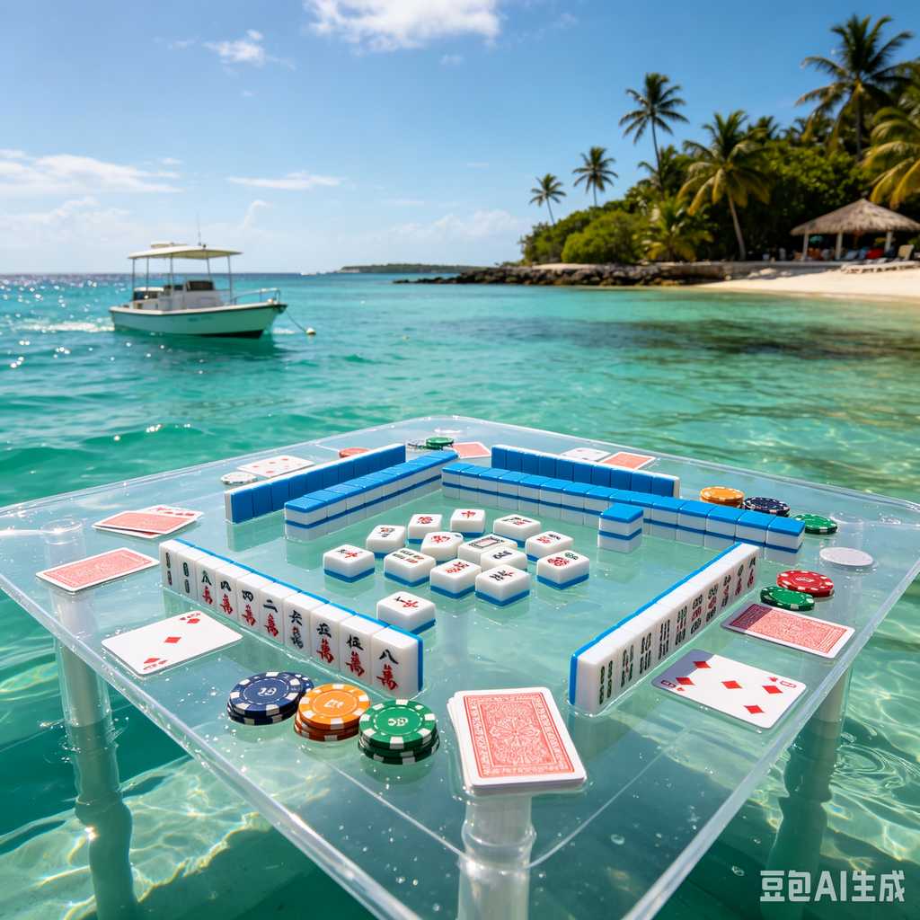 wooden mahjong set