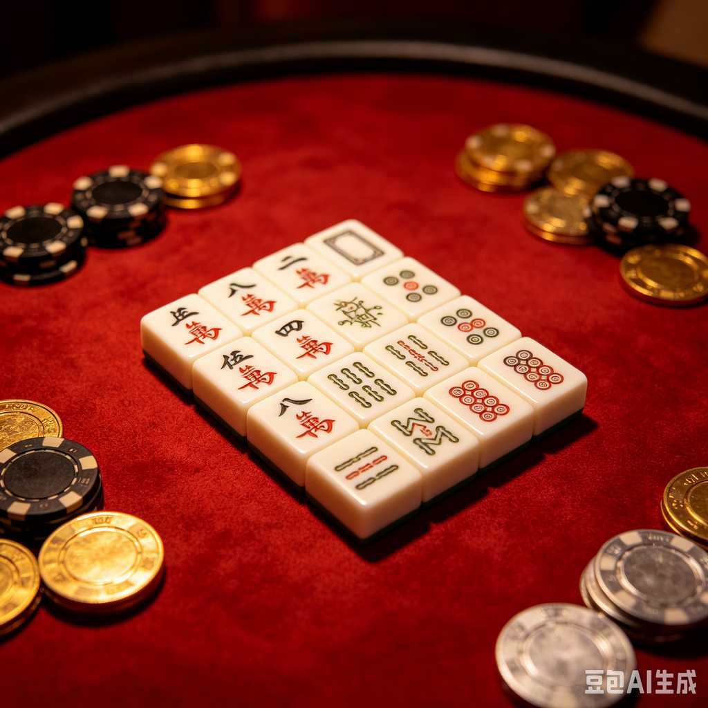 large print mahjong set