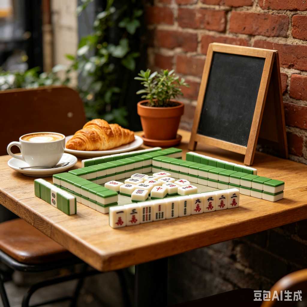 sandalwood mahjong set